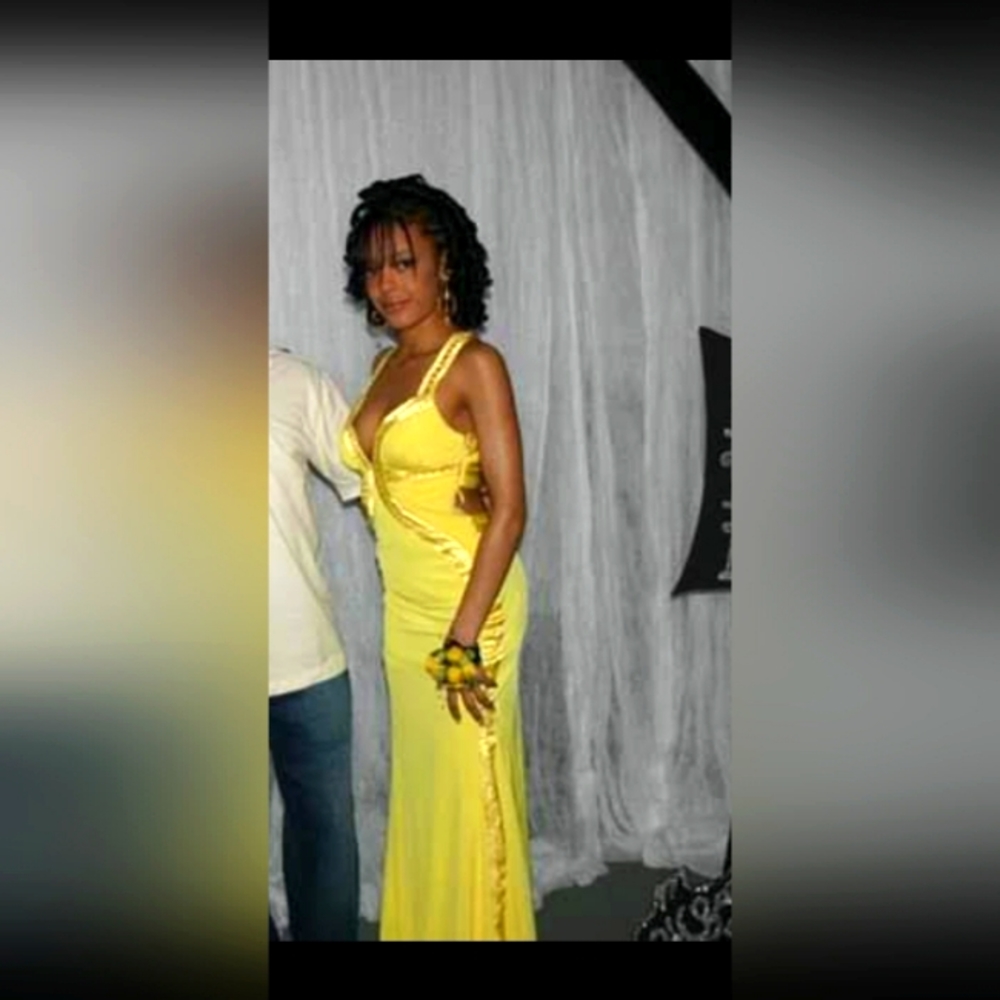 Canary Yellow Prom Dress